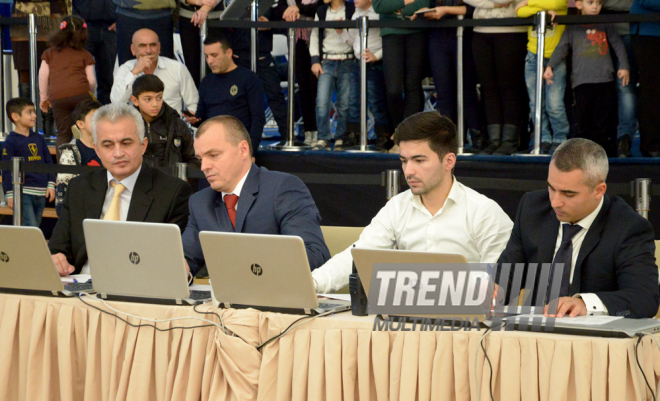 Bakıda kişi idman gimnastikası üzrə çoxnövçülükdə yarışlar başlayıb. Azərbaycan, 5 dekabr 2015